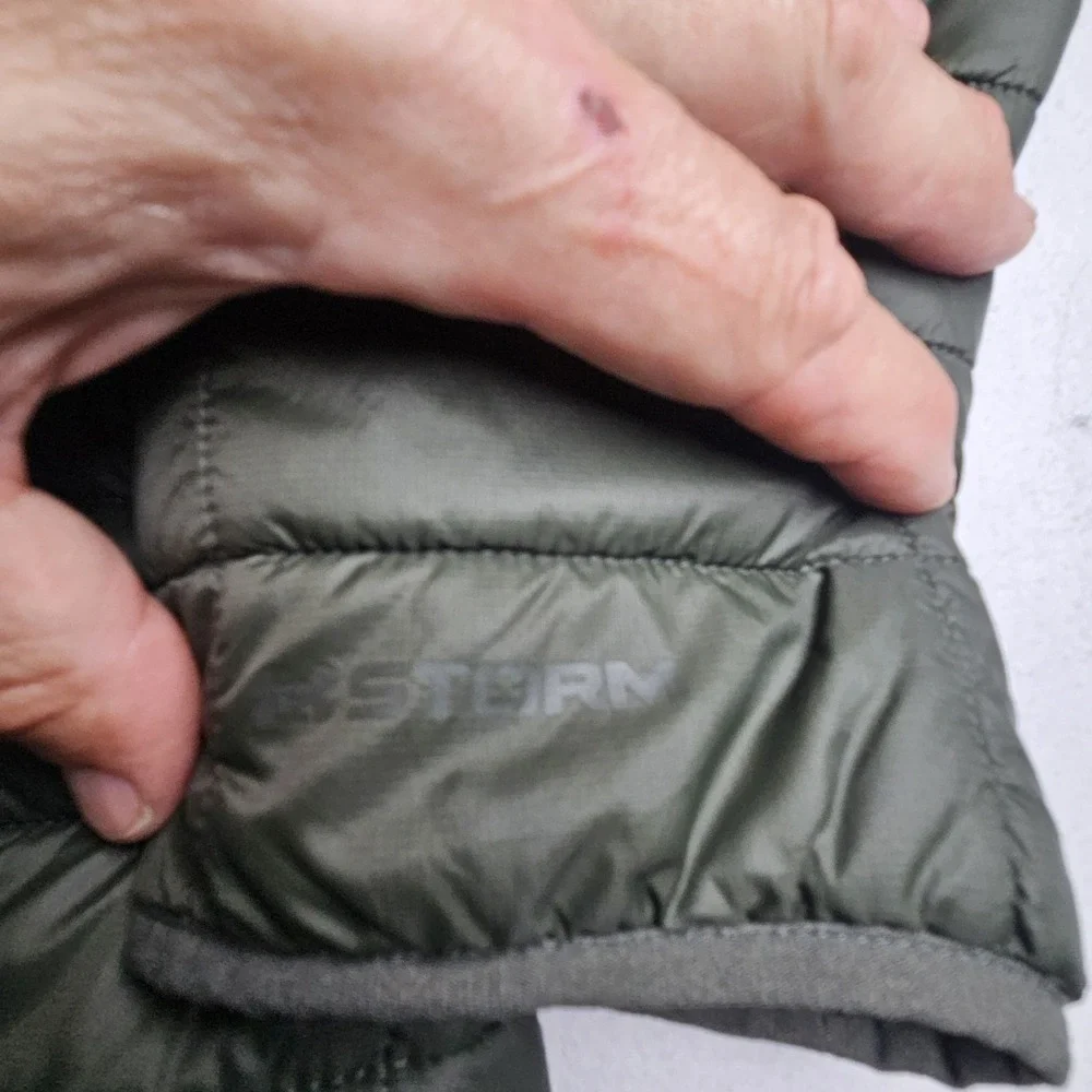 Under Armour Jacket Mens 2XL XXL Green ColdGear Infrared Puffer Quilted Full Zip